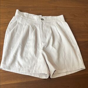 Classic White Womans Shorts